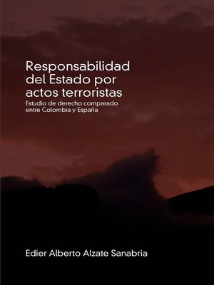 cover image of Responsabilidad del Estado por actos terroristas
